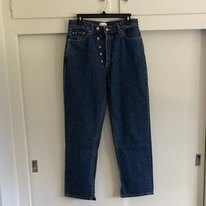 Ganni Dark Blue Women's Jeans